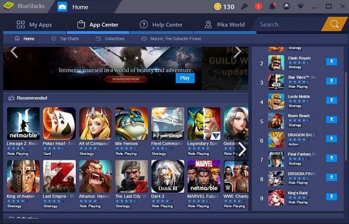 best android game emulator for windows 10
